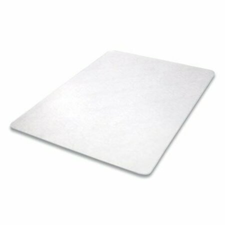 DEFLECTO ANTIMICROBIAL CHAIR MAT, MEDIUM PILE CARPET, 60 X 46, RECTANGULAR, CLEAR CM14442FAM